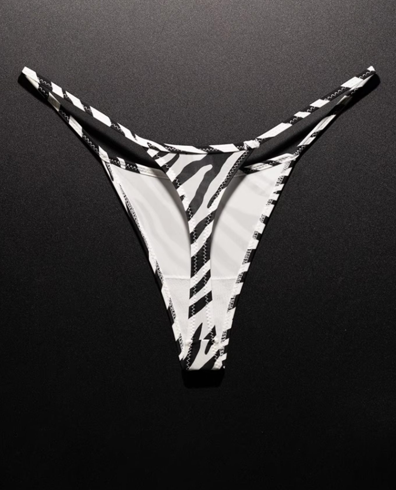 #86 New Leopard Print Thong