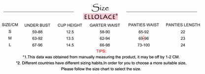 #78 Ellolace Luxury Lingeries Sexy Hot Fantasy Flora