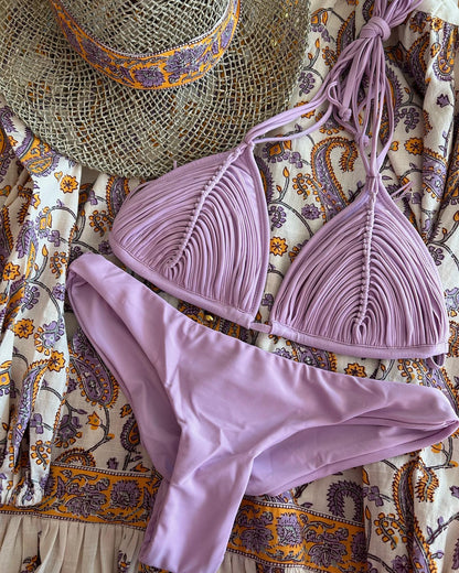 #58 New Bandage Stripes Brazilian Bikini