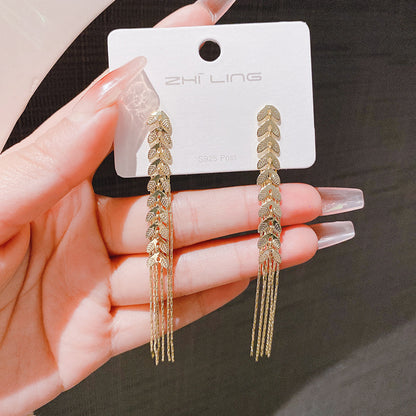 #77 Long Exaggerated Hanging Earrings