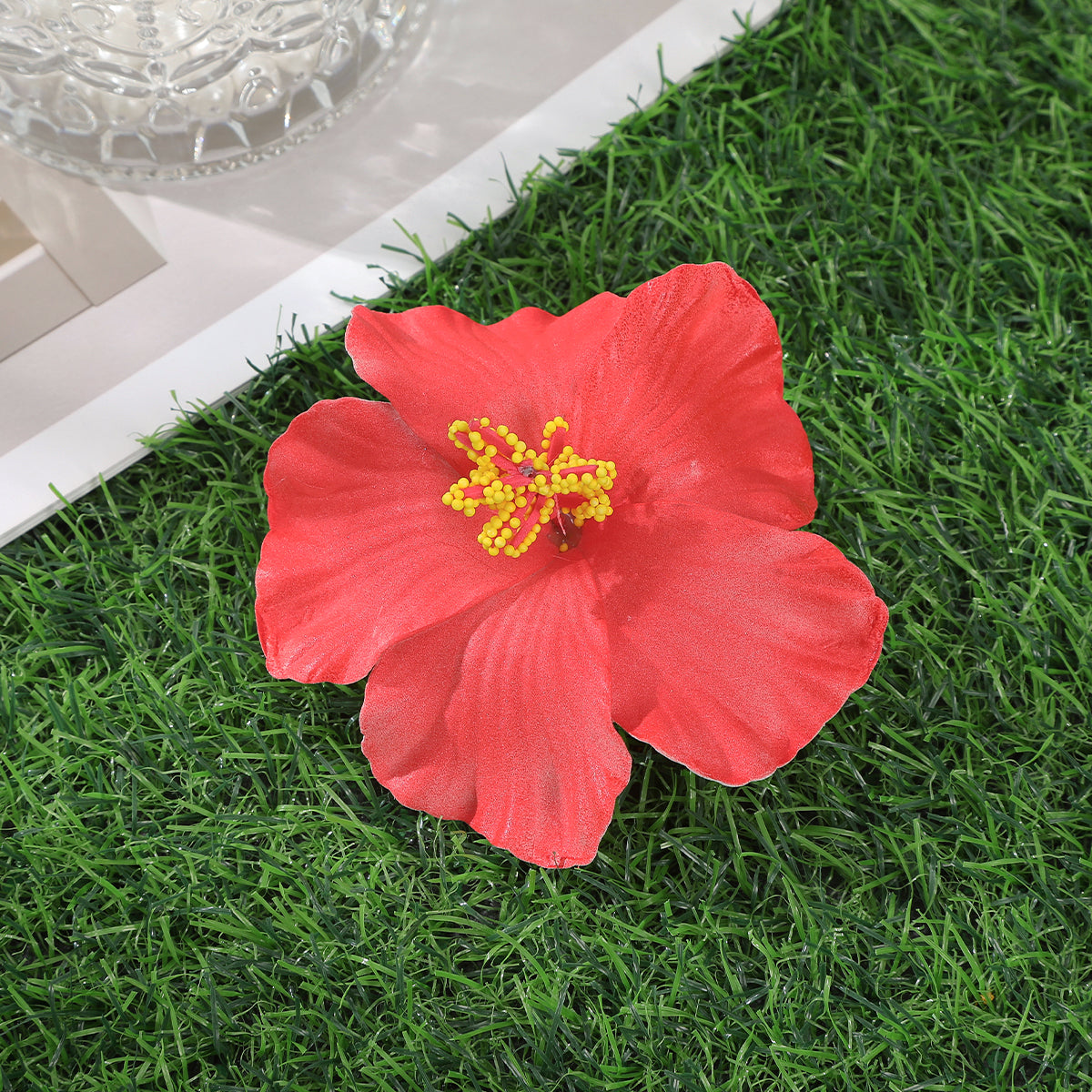 #73 Orchid Flowers Hair Clips Bohemian
