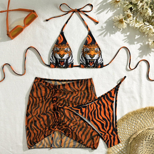 In Stock #128 Sexy Tiger Bikinis