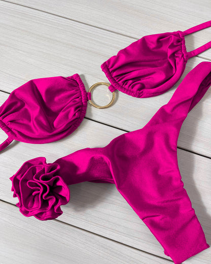 #106 Micro Bikinis Beachwear Solid G-string