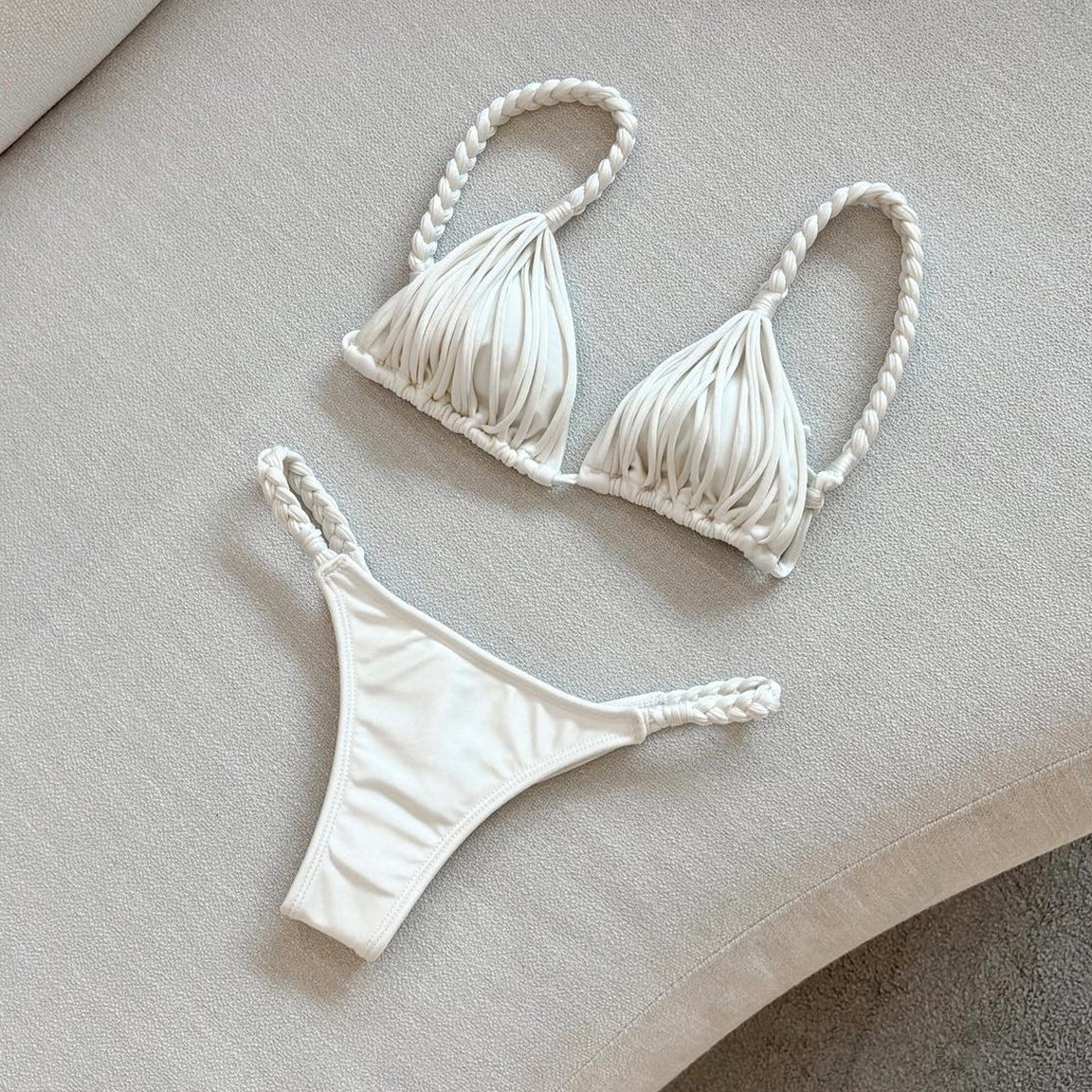 #58 New Bandage Stripes Brazilian Bikini