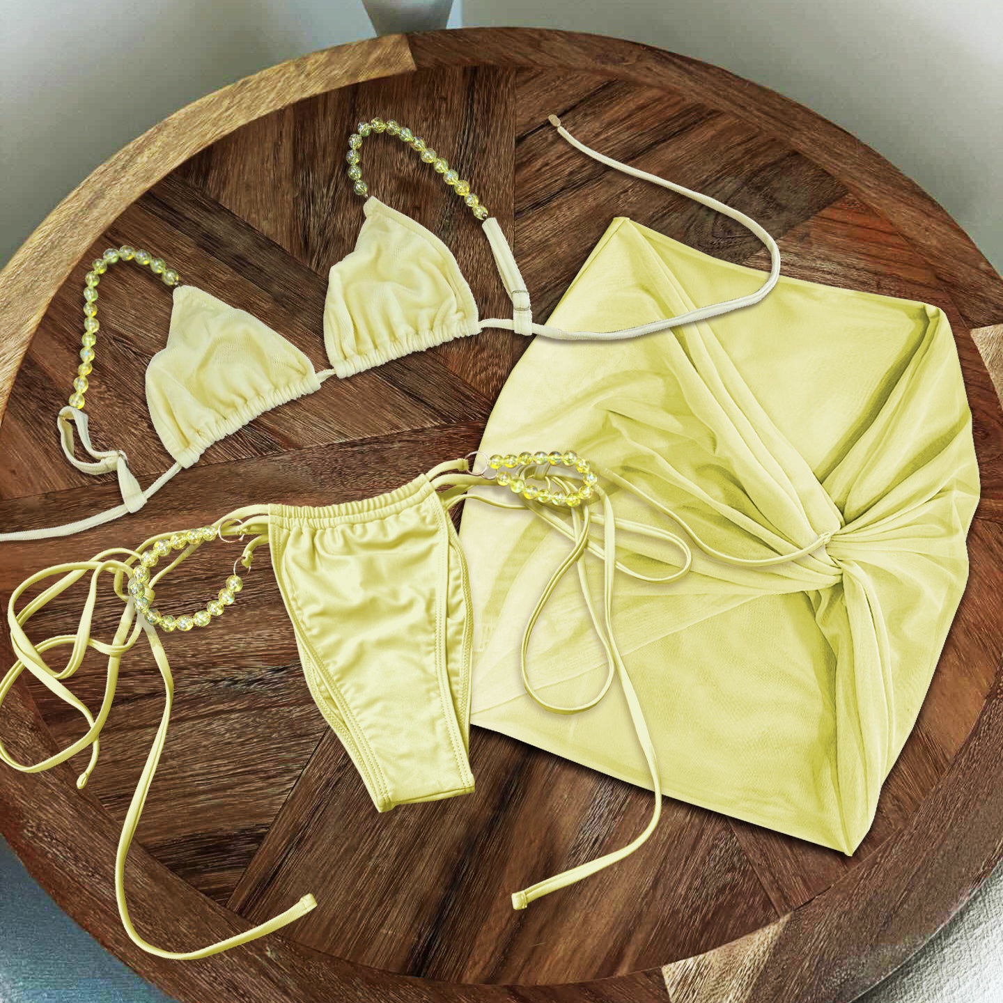#53 Pearl Bikini Sexy Swimsuit
