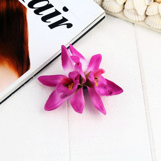 #71 Headwear Hawaiian Flower Hair Clips Romantic