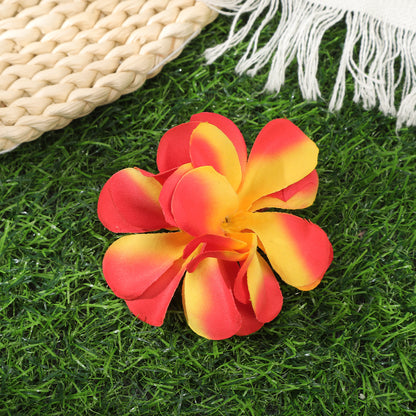 #73 Orchid Flowers Hair Clips Bohemian