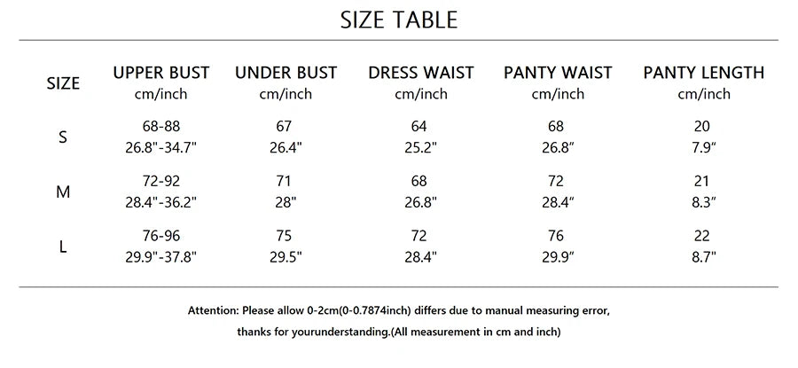 #20 Yimunancy 5-Piece Mesh Lingerie