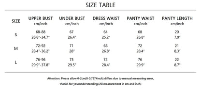 #20 Yimunancy 5-Piece Mesh Lingerie